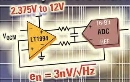 Differential Amplifier uses single power supply.