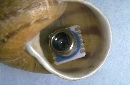 Sensor measures barometric pressure.