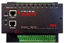 Server enables remote monitoring and control of I/O devices.