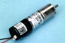 Miniature DC Gearmotor features optional encoder.