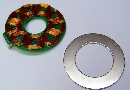 Brushless Motors achieve zero cogging.