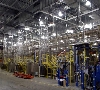 Curtain Enclosure protects around robotic welding cells.