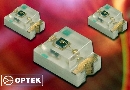 Infrared LED is offered in surface-mount 0805 chip.