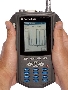 Portable Data Collector also acts as signal analyzer.