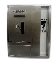 Shower/Eyewash features barrier-free, recess-mounted design.