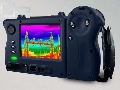 Infrared Camera measures temperatures to 600°C.