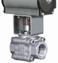 Ball Valve is constructed of carbon and stainless steel.