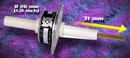 Linear Actuator is available with 31 mm metric stroke.