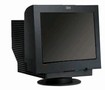 Computer Monitor features flat shadow mask technology.