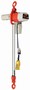 Electric Chain Hoists offer 1/2 ton capacity.