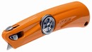 Self-Retracting Knife has 3-button design for user safety.