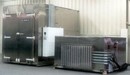 Electric Walk-In Oven reaches temperatures to 1,000°F.