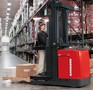 Order Picker has ergonomic features for operator comfort.