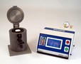Leak Tester works on sealed bottles and canisters.