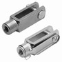Metric Fork Heads are available with 3 thread types.