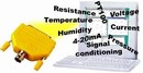 Data Loggers provide 0.1% accuracy and up to 16 channels.
