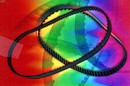 Timing Belts provide synchronous control of drives.
