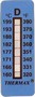 Labels indicate/monitor surface temperature.