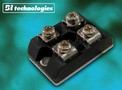 Power Resistors offer ratings up to 250 and 300 W.