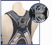 Harnesses utilize stand-up D-ring for safe connections.