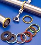 Sanitary Hose Gaskets aid in process identification.