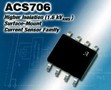 Linear Current Sensors offer 20 A dynamic range.