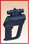 Infrared Thermometer features laser pinpointing system.