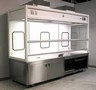 Enclosures isolate lab automation equipment.