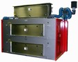 Grinder increases particle uniformity and minimizes fines.