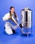 Vacuum Pump Inlet Trap suits 300 mm wafer fabricators.
