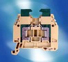 Terminal Blocks have UL rating of 600 V, 15 A.