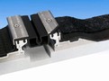 Expansion Joint System provides watertight sealing.