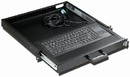 Keyboard/TouchPad Drawer includes black 88-key keyboard.