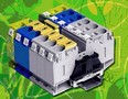Spring Clamp Terminal Block handles current up to 120 A.