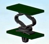 Cushioning Push Spacer deflects under load.