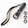 Flashlight features LED night vision protection.