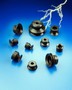 Suction Cups dissipate static charges to prevent build-up.