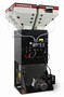 Blender features corner valve for dispensing pellets.