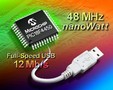 Microcontrollers offer full-speed USB 2.0 connectivity.