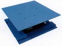 Turntable is designed for heavy-duty operation.
