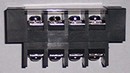 Pass-Through Terminal Blocks handle currents to 130 A.