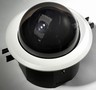 Dome Camera snaps-in to provide CCTV protection.