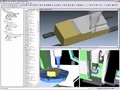 Software simulates entire CNC machining process.
