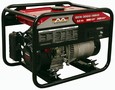 Generator produces steady 3,000 W for 7.4 hr on one tank.