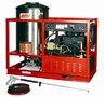 Hot-Water Pressure Washers provide 4.8-9.5 gpm flow volume.