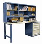 Workbench suits shipping/receiving departments.