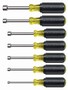 Magnetic-Tip Nut Drivers feature hollow shaft design.