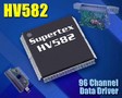 Data Driver features 96 high-voltage push-pull outputs.