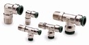 Push-to-Connect Fittings work with all thermoplastic tubing.