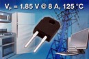 Rectifiers deliver reverse recovery time of 25 ns.
